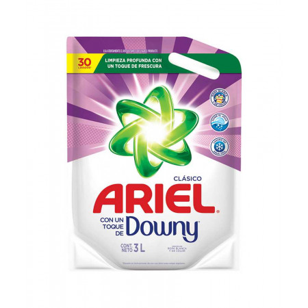 ARIEL LIQUIDO POUCH 3L C/SUAVISANTE