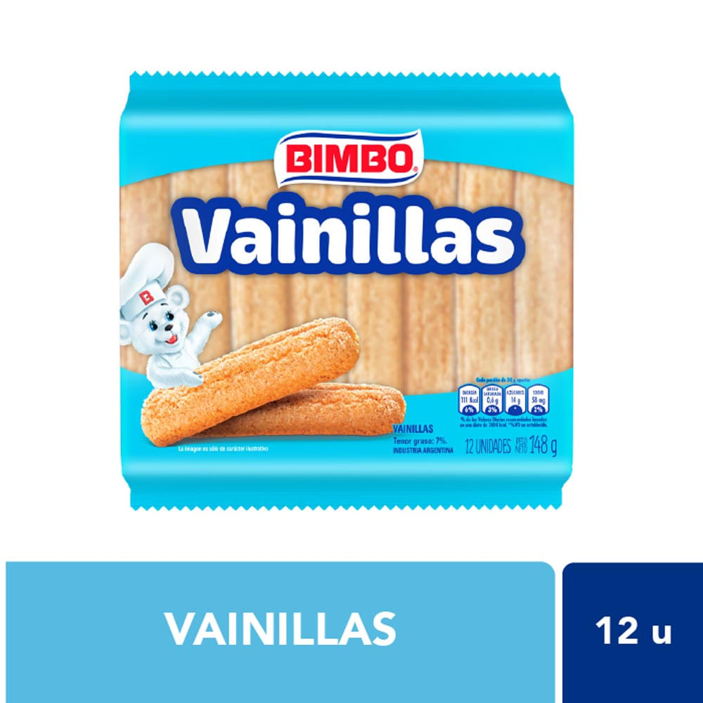 VAINILLAS BIMBO 148G