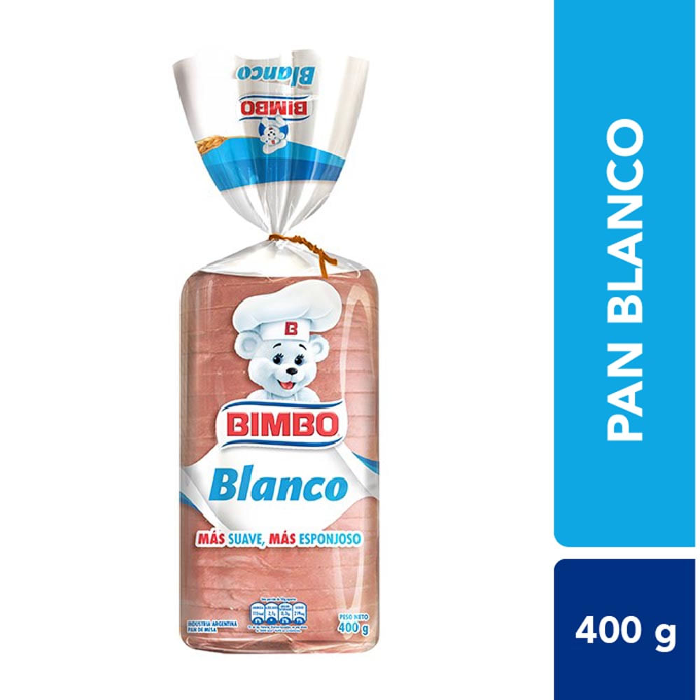 PAN BIMBO BLANCO 400G