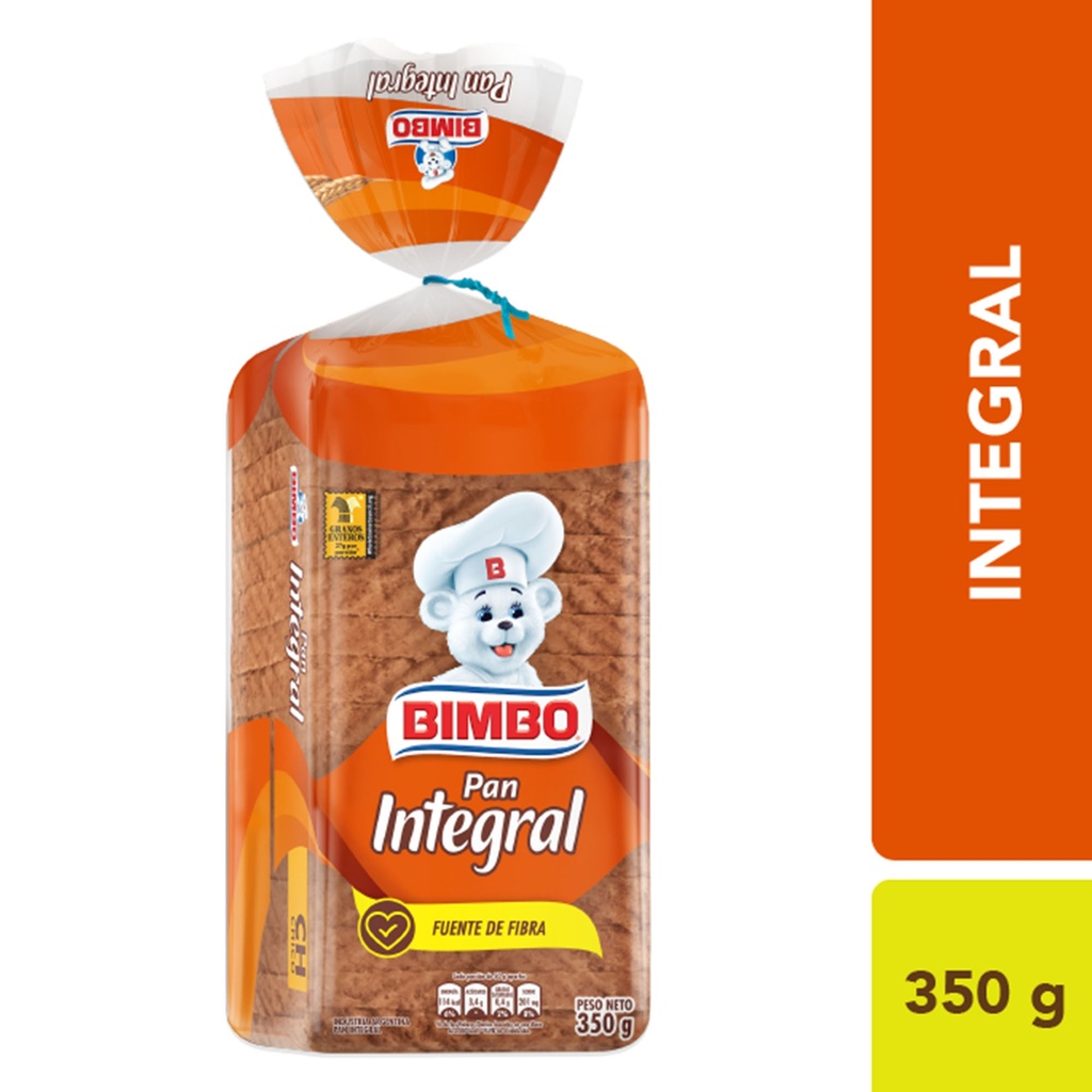 PAN BIMBO INTEGRAL 400G