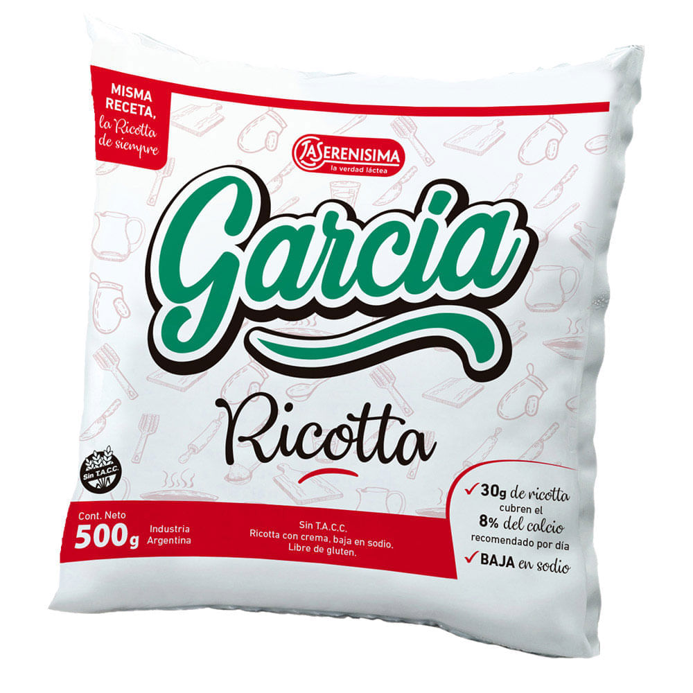 RICOTTA GARCIA LS 500G