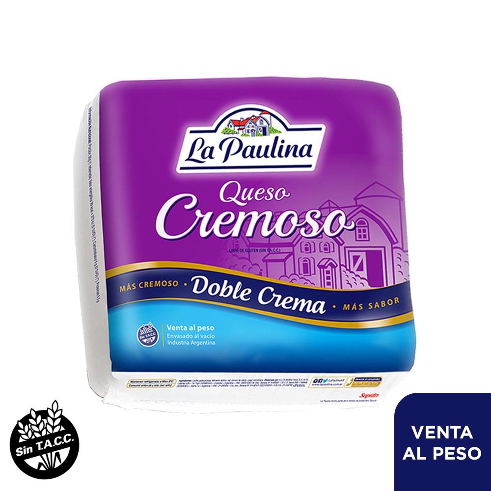 QUESO CREMOSO DOBLE CREMA LA PAULINA