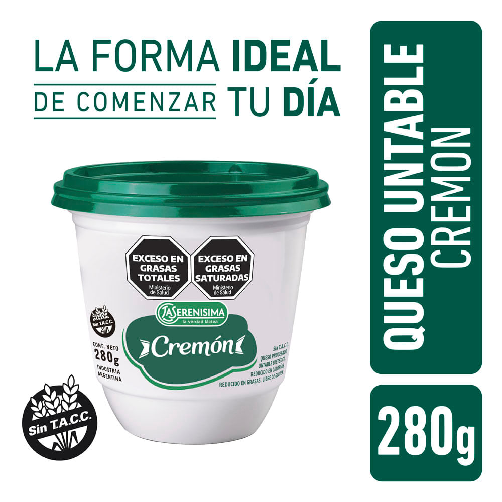 QUESO CREMON UNTABLE LIGHT LS 280G S.TACC