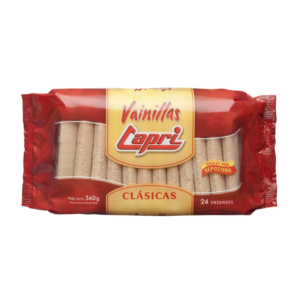 VAINILLAS CLÁSICAS CAPRI X 340G