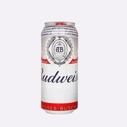 CERVEZA BUDWEISER LATA 473CC