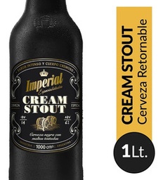 CERVEZA IMPERIAL CREAM S.1000CC