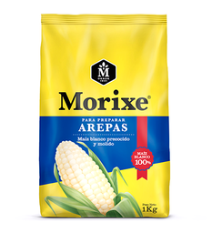 HARINA MAIZ BLANCO PRECOCIDO MORIXE 1KG