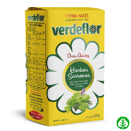 YERBA MATE VERDEFLOR H. SERRANAS 500G