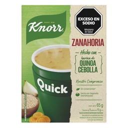 KNORR SOPA QUICK ZANAHORIA 65GR