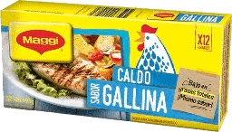 MAGGI CALDO DE GALLINA X12 X 9.5G