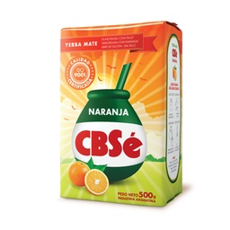 YERBA MATE CBSE NARANJA 500G