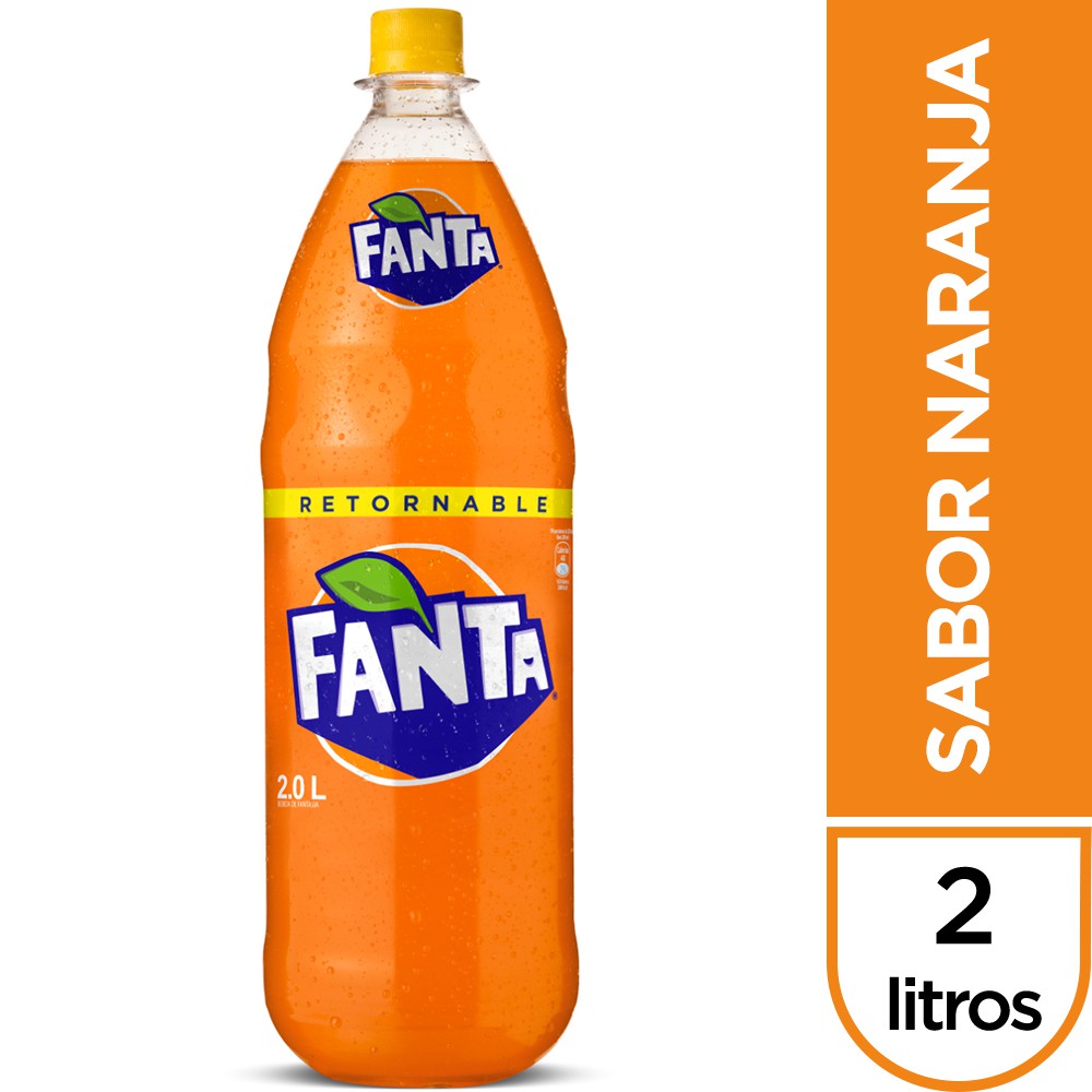 Fanta de naranja botella 2L. - Comercial de Hosteleria Anma