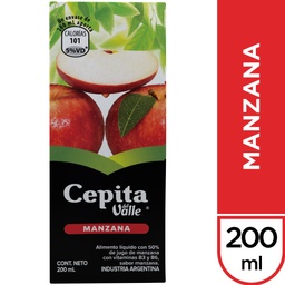 JUGO CEPITA MANZANA 200CC