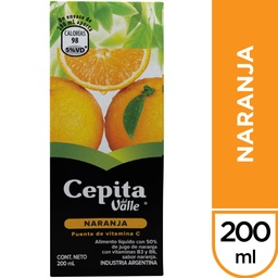 JUGO CEPITA NARANJA 200CC