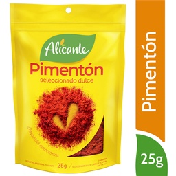 PIMENTON DULCE ALICANTE 25G