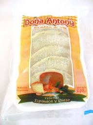 MILANESA DE SOJA DOÑA ANTONIA EPINACA 350G