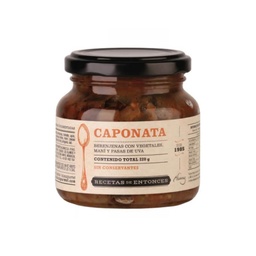 ALCARAZ CAPONATA BERENJENA MANI PASAS 220G