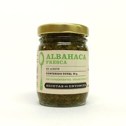 ALCARAZ ALBAHACA FRESCA EN ACEITE 85G