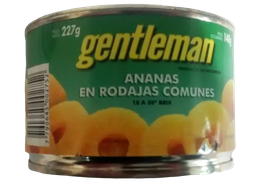 ANANA RODAJAS GENTLEMAN  227GR