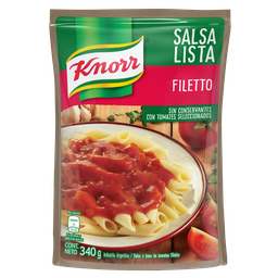 SALSA LISTA FILETTO KNORR 340GR