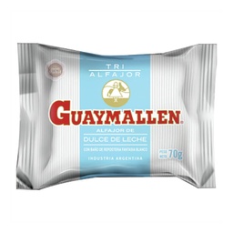 ALFAJOR TRIPLE BLANCO GUAYMALLEN 70G