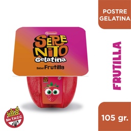 GELATINA SERENITO FRUTILLA 105G