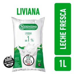 LECHE LS ULTRA LA SERENISIMA 1% 1L