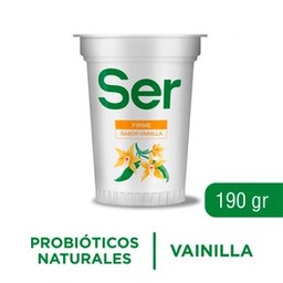 YOGUR SER FIRME VAINILLA 190G S.TACC