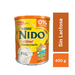 LECHE POLVO NIDO DESLACTOSADA 400G S.TACC