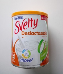 LECHE POLVO DESC. DESLACTOSADA SVELTY LATA 400G S.TACC