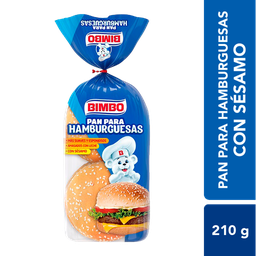 BIMBO PAN HAMBURGUESA 210G