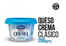 QUESO CREMA CLASICO TREGAR 200G S.TACC