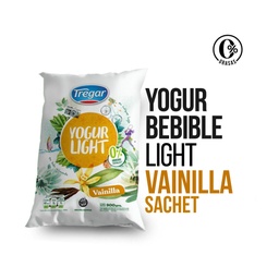 YOGURT SACHET  VAINILLA LIGHT TREGAR 900G S.TACC.